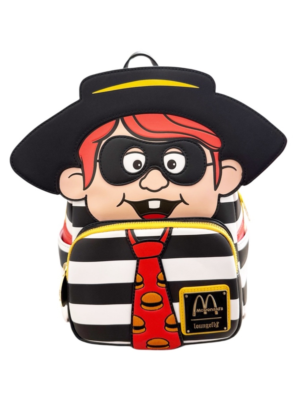 LOUNGEFLY MCDONALD’S HAMBURGLER COSPLAY BACKPACK NWT